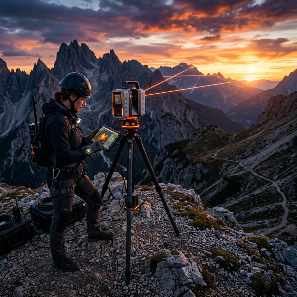 Topografía profesional en campo
