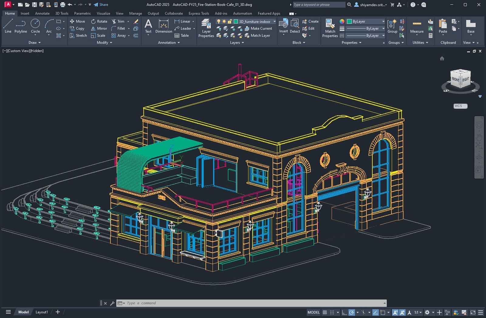 Modelado en AutoCAD 3D
